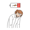 exaustão/falta de tempo